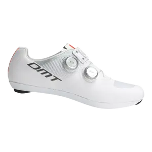 DMT KR0 Evo Wielrenschoenen Wit/Zilver