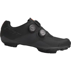 DMT KM0 Mountainbikeschoenen Zwart/Donkergrijs Heren