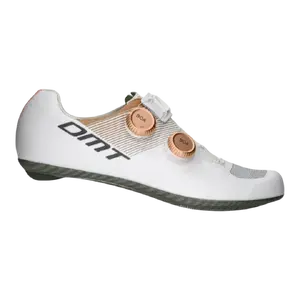 DMT KR0 Evo Superlight Wielrenschoenen Wit/Brons