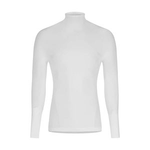 Megmeister Drynamo Thermoshirt Lange Mouwen Hoge Nek Wit Heren