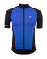 Megmeister Plain Fietsshirt Korte Mouwen Blauw Heren