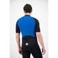 Megmeister Plain Fietsshirt Korte Mouwen Blauw Heren