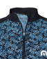 Megmeister Autumn Leaves Fietsshirt Korte Mouwen Blauw Dames