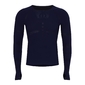 Megmeister Drynamo Thermoshirt Lange Mouwen Crewneck Donkerblauw Dames
