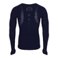 Megmeister Drynamo Thermoshirt Lange Mouwen Crewneck Donkerblauw Dames