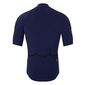 Megmeister Woven Plain Fietsshirt Korte Mouwen Blauw Heren