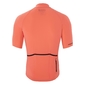 Megmeister Woven Plain Fietsshirt Korte Mouwen Koraalrood Heren