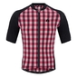 Megmeister Woven Soane Fietsshirt Korte Mouwen Rood/Roze Heren