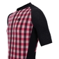 Megmeister Woven Soane Fietsshirt Korte Mouwen Rood/Roze Heren
