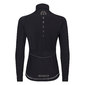 Megmeister Thermal Winter Fietsshirt Lange Mouwen Zwart Dames