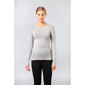 Megmeister Drynamo Eco Merino Winter Thermoshirt Lange Mouwen Grijs Dames