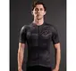 Megmeister Aero Topo Print Summer Fietsshirt Korte Mouwen Grijs Heren
