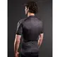 Megmeister Aero Topo Print Summer Fietsshirt Korte Mouwen Grijs Heren
