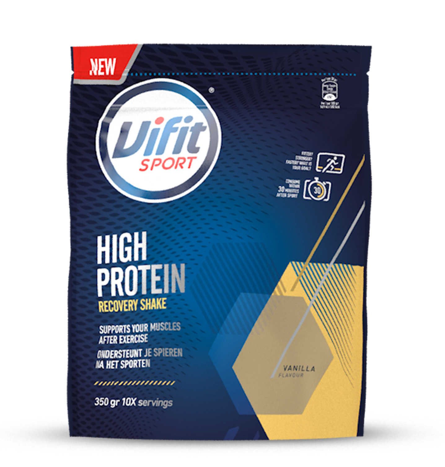 Vifit Sport Recovery Shake Vanille 350 gram