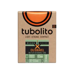 Tubolito X-Tubo CX/Gravel All Binnenband 32-50mm Frans Ventiel 60mm Zwart