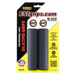 ESI Grips Ribbed Extra Chunky 34mm Handvat Zwart