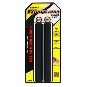 ESI Grips XXL 8.25" Chunky 32mm Handvat Zwart