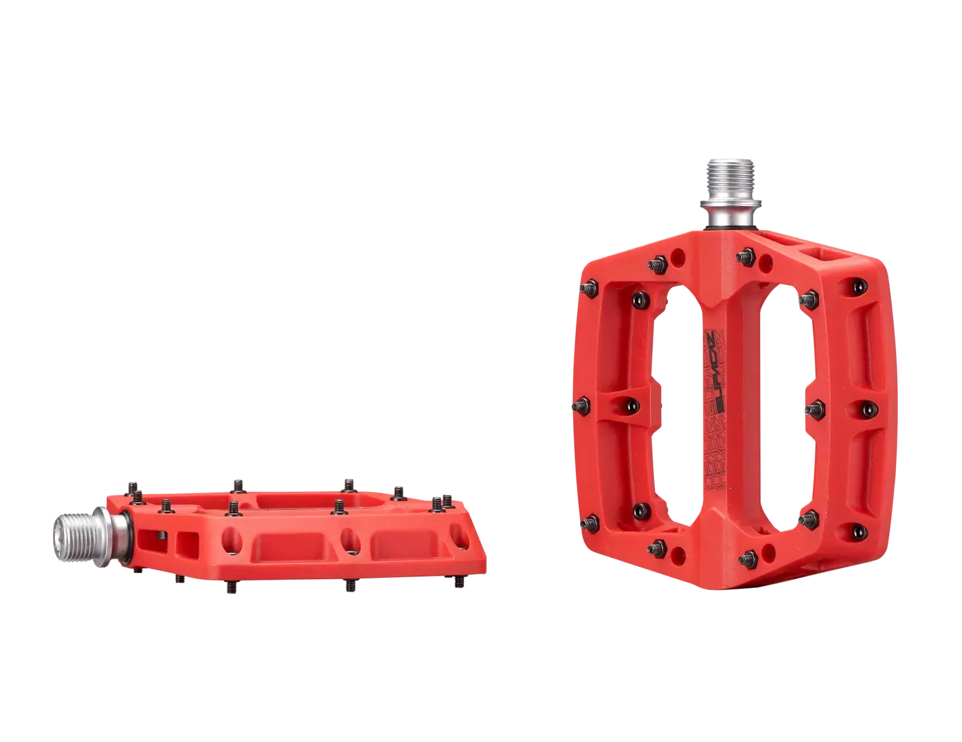 Supacaz Smash Thermopoly MTB Pedalen Rood