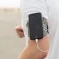 SP Connect Hardlooparmband Neopreen Grijs