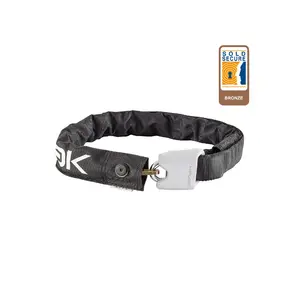 Hiplok LITE Draagbaar Kettingslot Zwart/Wit