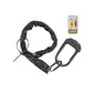 Hiplok E-DX Kettingslot met D Lock Zwart
