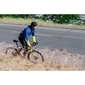 7mesh Rebellion Hi-Vis Fietsjack Blauw/Fluo Geel Heren
