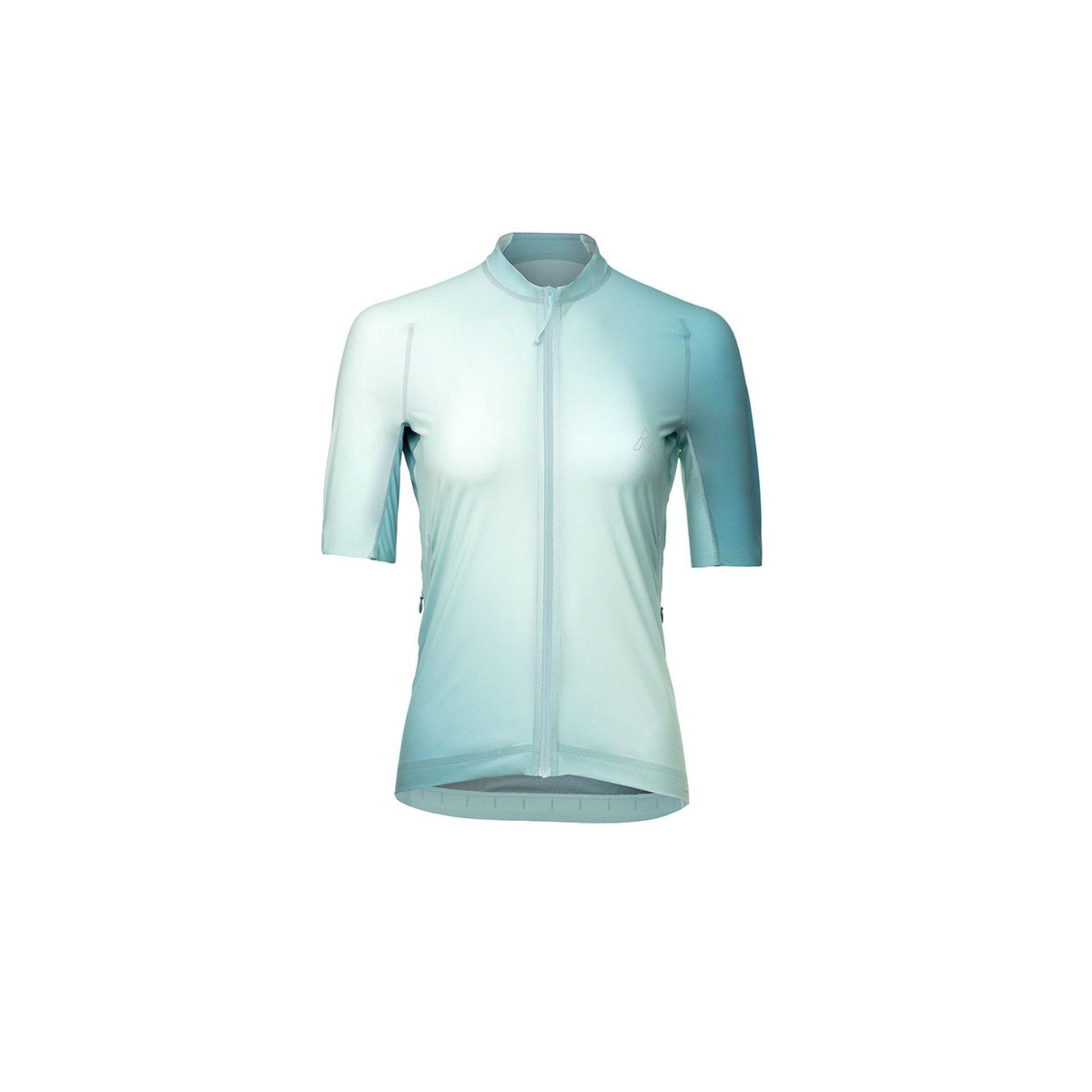 7mesh Skyline Fietsshirt Korte Mouwen Blauw/Lichtblauw Dames