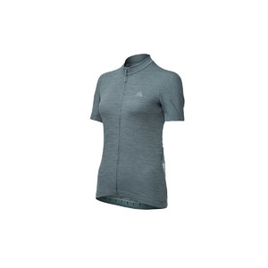 7mesh Horizon Fietsshirt Korte Mouwen Groen Dames