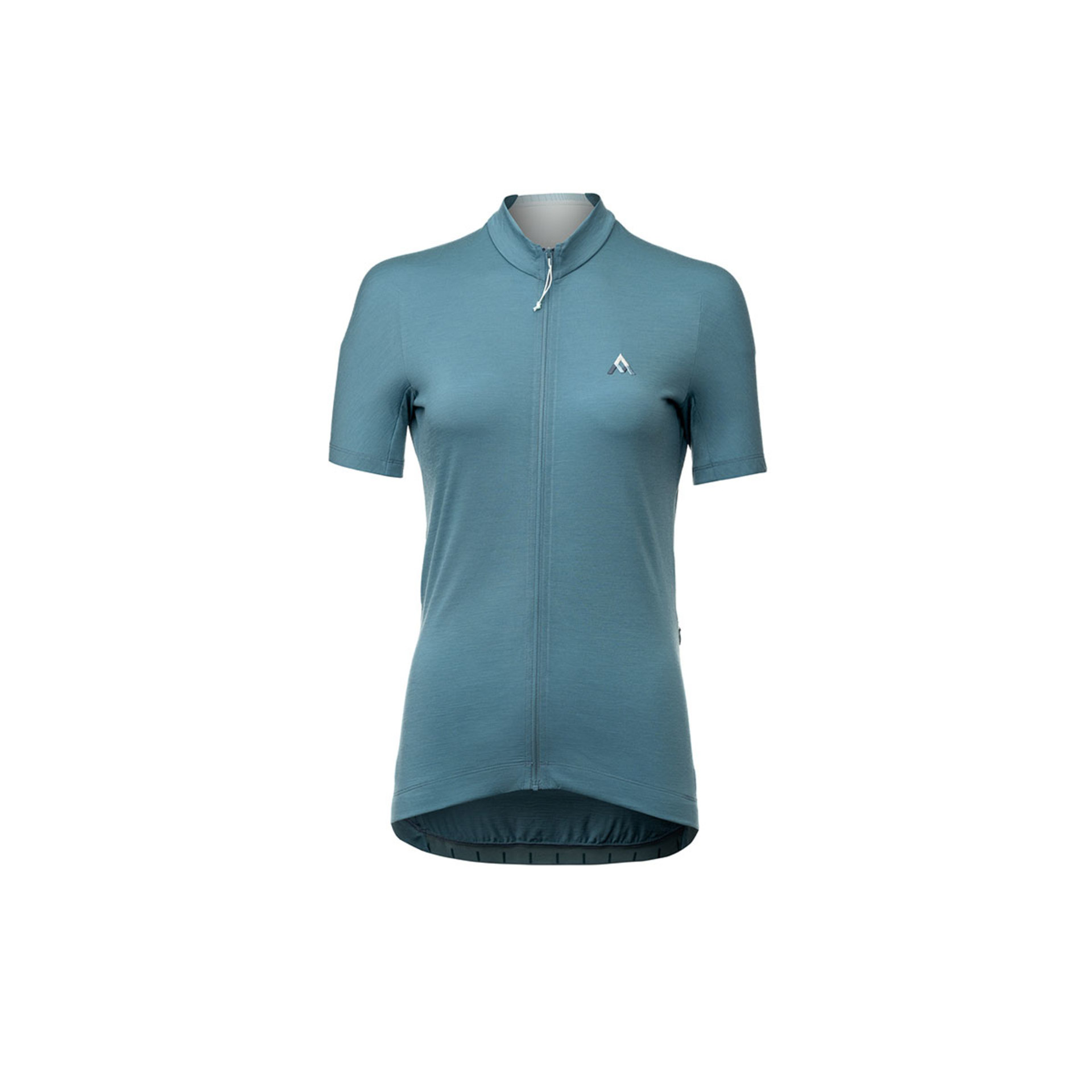 7mesh Ashlu Merino Fietsshirt Korte Mouwen Groen/Lichtgroen Dames