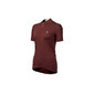 7mesh Ashlu Merino Fietsshirt Korte Mouwen Donkerrood Dames