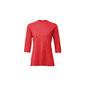 7mesh Desperado Merino MTB 3/4 Fietsshirt Lange Mouwen Rood Dames