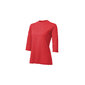 7mesh Desperado Merino MTB 3/4 Fietsshirt Lange Mouwen Rood Dames