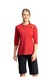 7mesh Desperado Merino MTB 3/4 Fietsshirt Lange Mouwen Rood Dames