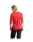 7mesh Desperado Merino MTB 3/4 Fietsshirt Lange Mouwen Rood Dames
