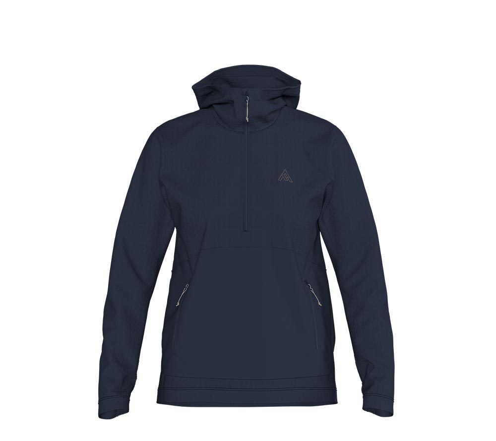 7mesh Chilco Anorak MTB Fietsshirt Lange Mouwen Donkerblauw Dames