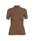 7mesh Ashlu Merino Fietsshirt Korte Mouwen Bruin Dames