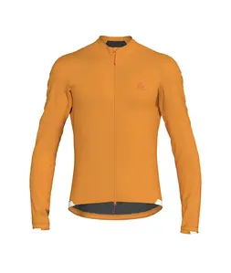 7mesh S2S Fietsshirt Lange Mouwen Oranje Heren