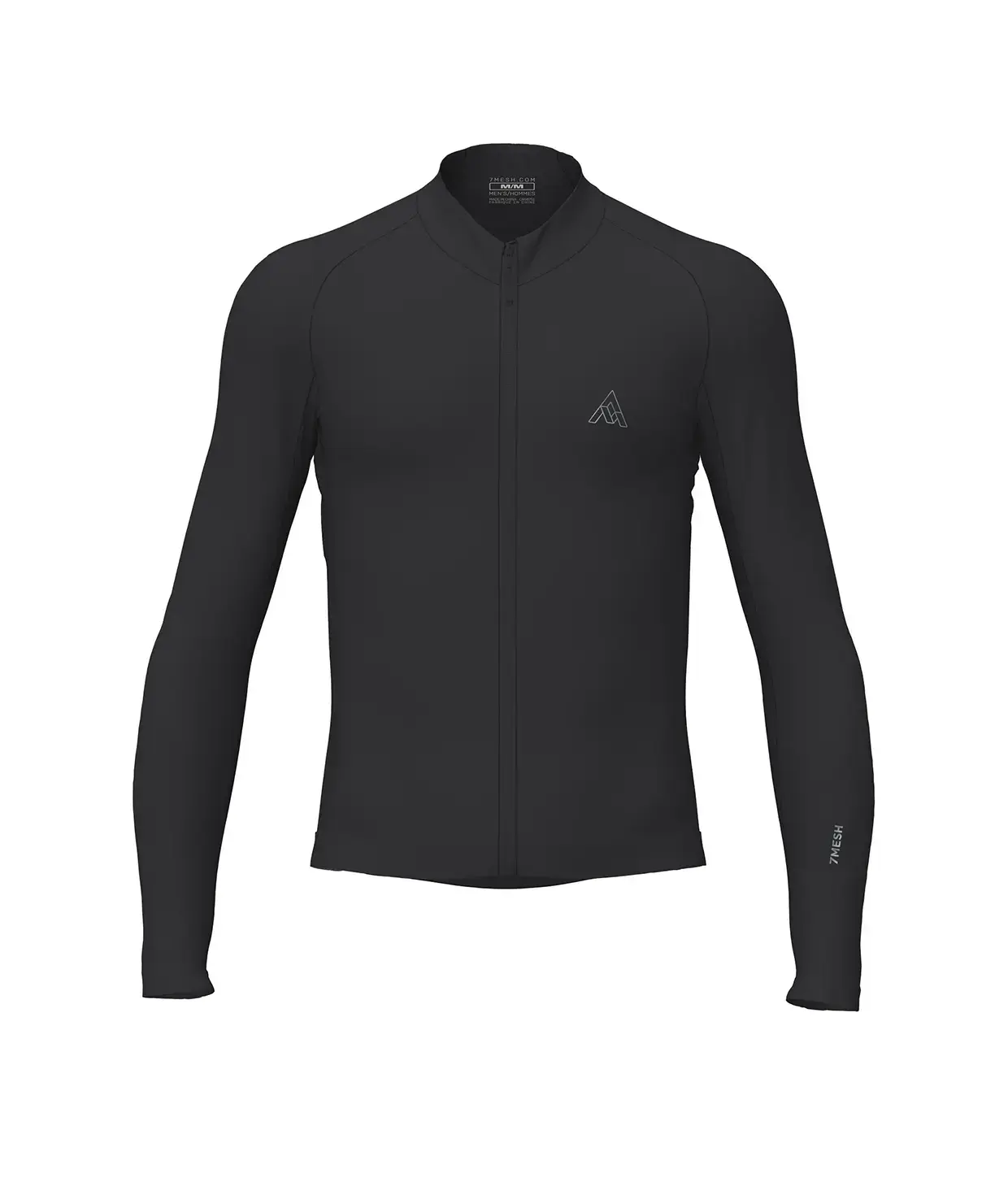 7mesh Atlas Fietsshirt Lange Mouwen Zwart Heren