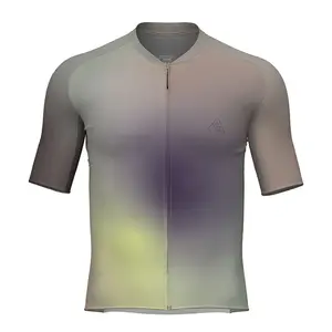 7mesh Pace Fietsshirt Korte Mouwen Paars/Multi Heren