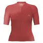 7mesh Pace Fietsshirt Korte Mouwen Rood/Oranje Dames