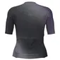 7mesh Pace Fietsshirt Korte Mouwen Grijs/Paars Dames