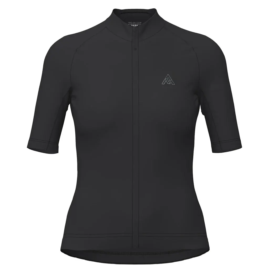 7mesh Atlas Fietsshirt Korte Mouwen Zwart Dames