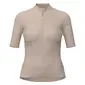 7mesh Atlas Fietsshirt Korte Mouwen Lichtbruin Dames