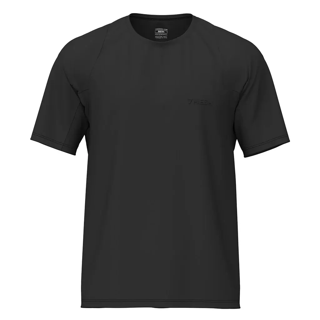7mesh Atlas MTB FIetsshirt Korte Mouwen Zwart Heren