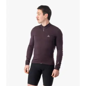 7mesh Ashlu Merino Fietsshirt Korte Mouwen Donkerbruin Heren