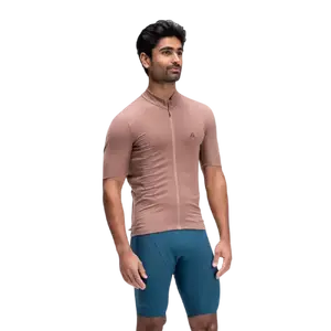 7mesh Ashlu Merino Fietsshirt Korte Mouwen Bruin Heren