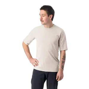 7mesh Atlas Gravel Fietsshirt Korte Mouwen Lichtbruin Heren
