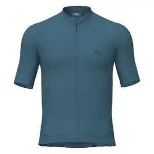 7mesh Atlas Fietsshirt Korte Mouwen Blauw Heren