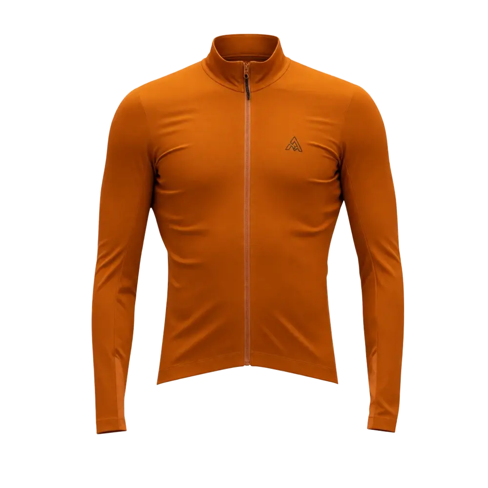 7MESH Tantalus Fietsshirt Lange Mouwen Bruin Heren
