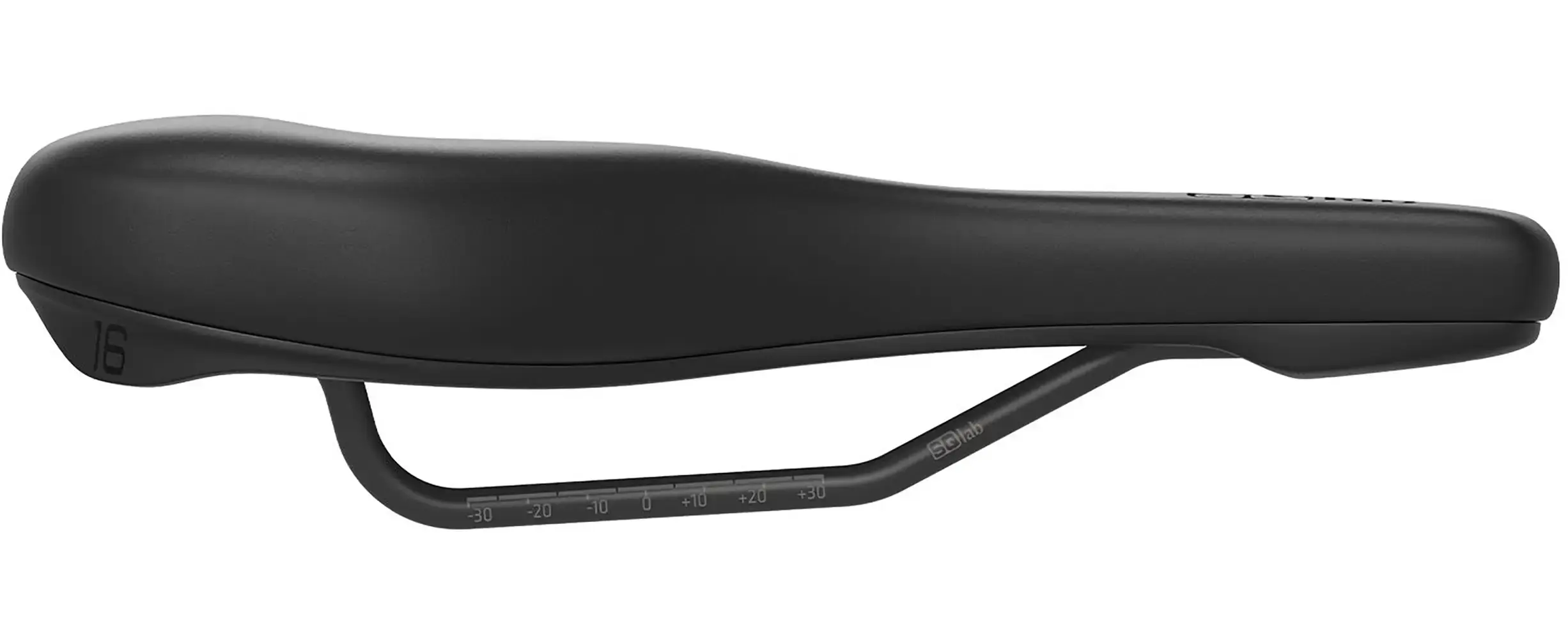 SQlab 601 Ergolux Fietszadel Zwart